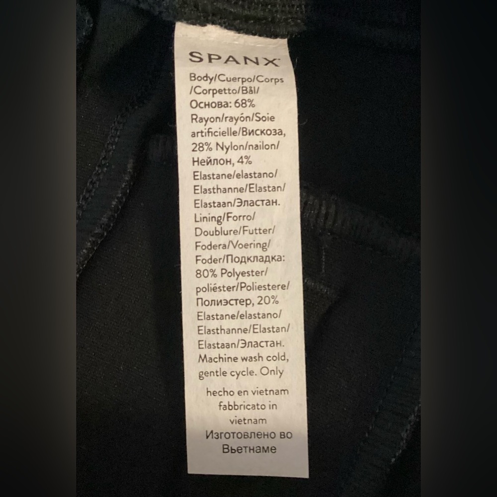 SPANX  NWT Classic Black Flare Women's Pants Size Large - Picture 10 of 10